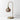 Luminária de Mesa Retrô Minimalista Metal Vidro Marocco