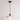 Luminária Pendente Moderno Minimalista Industrial Metal Vidro Branco Alys