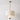 Luminária Pendente Moderna Minimalista Metal Madeira Tecido Atena