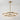 Luminária Pendente Moderno Minimalista Vidro Metal Dourado Liguria