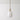 Luminária Pendente Clássico Retrô Vintage Cerâmica Metal Tulipa