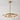 Luminária Pendente Moderno Minimalista Vidro Metal Dourado Liguria