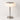 Luminária de Mesa Abajur Moderna MInimalista LED Metal Vidro Angleur