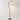 Luminária de Piso Coluna Moderna Retrô Vintage Vidro Metal Globo Vergara