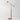 Luminária de Piso Coluna Articulada Retrô Vintage Clássica Madeira Metal Olena