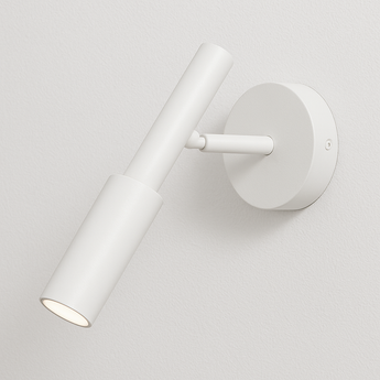 Luminária Arandela Moderna Minimalista Articulável Duct - Branco / Branco Quente (3000K) - ORNE™