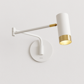 Luminária Arandela Moderno Minimalista Articulada Ortiz - Branco - ORNE™
