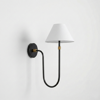 Luminária Arandela Clássica Moderna Tecido Metal Lory — ORNE