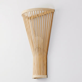 Luminária Arandela Com Dimmer Rústica Moderna Bambu Altstadt — ORNE