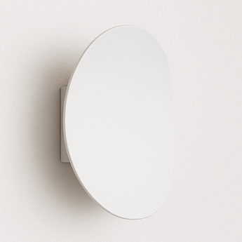 Luminária Arandela Minimalista Moderna Metal Branco LED Conch — ORNE