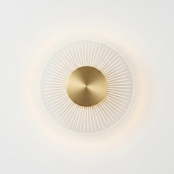 Luminária Arandela Moderna Minimalista Acrílico Metal LED Sunrise — ORNE