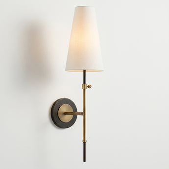Luminária Arandela Retrô Minimalista Metal Tecido Daruvar — ORNE