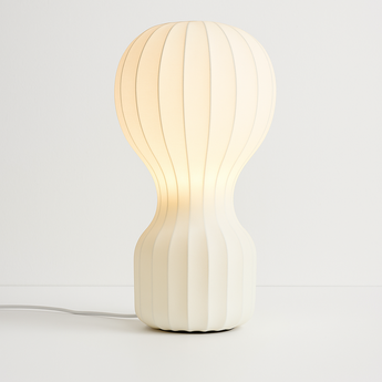 Luminária de Mesa Abajur Moderno Minimalista Tecido Patch — ORNE