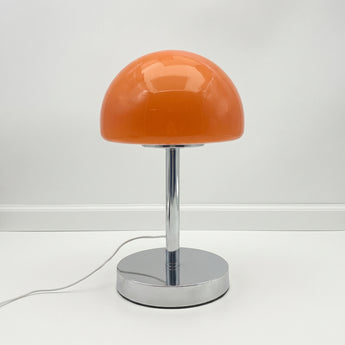 Luminária de Mesa Abajur Retrô Vintage Vidro Metal LED Graben — ORNE