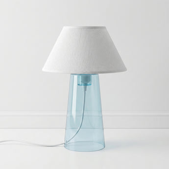 Luminária de Mesa Moderna Minimalista Plástico Tecido Rouge — ORNE