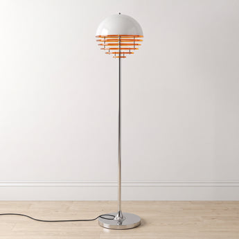 Luminária de Piso Moderno Metal Vidro Acrílico Clúsia — ORNE