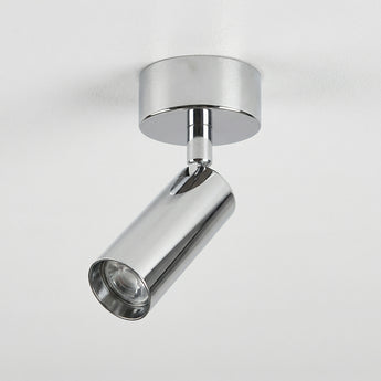 Luminária de Teto Plafon Sobrepor Redondo Direcionável Moderno Minimalista Metal Prata LED Couvin — ORNE