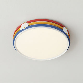 Luminária de Teto Plafon Sobrepor Redondo Infantil Moderno Metal LED Twinkle — ORNE