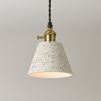 Luminária Pendente Moderna Industrial Retrô Granilite - A - ORNE™