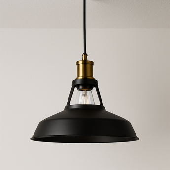 Luminária Pendente Industrial Retrô Vintage Metal Decko — ORNE
