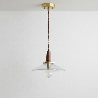 Luminária Pendente Industrial Retrô Vintage Vidro Metal Ray — ORNE