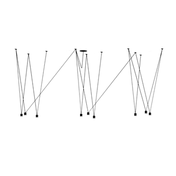 Luminária Pendente Moderno Minimalista Match Brizzo - Preto / 1 lâmpada / Branco Quente (3000K) - ORNE™