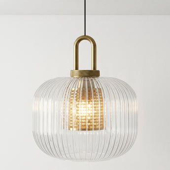 Luminária Pendente Moderno Clássico Vidro Metal Globo Sonora — ORNE
