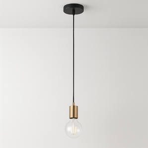 Luminária Pendente Moderno Minimalista Dourado Simple — ORNE