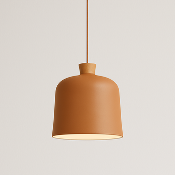Luminária Pendente Moderno Minimalista Jazzy - Coral / Ø30cm - ORNE™