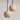 Luminária Pendente Moderna Minimalista Redondo Mármore Travertino Rykz - Ø10cm / Branco Quente (3000K) - ORNE™