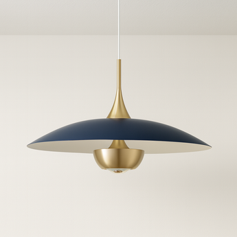 Luminária Pendente Moderna Minimalista LED Slave - Azul - ORNE™