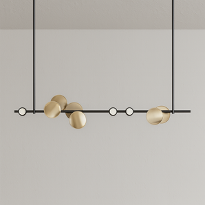 Luminária Pendente Moderno Minimalista Metal Linear Blaster — ORNE