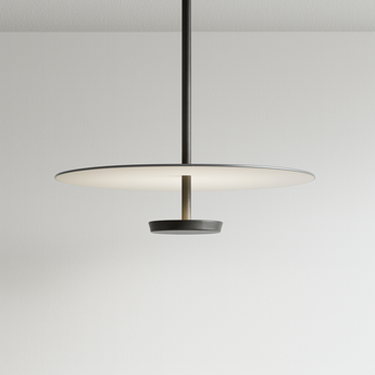 Luminária Pendente Moderno Minimalista Litzy - Ø30cm / Branco Neutro (4000K) - ORNE™