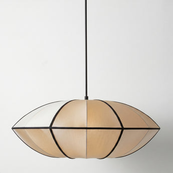 Luminária Pendente Moderno Minimalista Seda Metal Ozzun — ORNE
