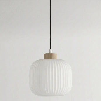 Luminária Pendente Moderno Minimalista Vidro Metal Japonês Kittan — ORNE