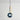 Luminária Pendente Moderno Minimalista Vidro Metal Globo Norcia — ORNE