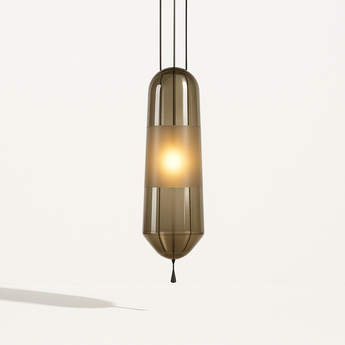 Luminária Pendente Moderna Minimalista Secrets - Fumê - ORNE™