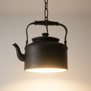 Luminária Pendente Moderna Minimalista Metal Glodn - Preto Envelhecido - ORNE™