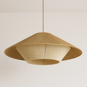 Luminária Pendente Minimalista Moderna Curupirá - Ø60cm - ORNE™