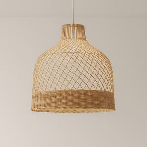 Luminária Pendente Rústico Minimalista Vime Yeta — ORNE