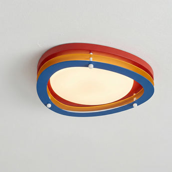 Luminária Plafon Moderna Minimalista Infantil 220V Alumínio Happy — ORNE