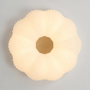 Luminária Plafon Moderna Minimalista Madeira PE Nebul — ORNE