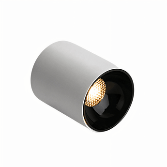 Luminária Spot Sobrepor Moderno Redondo Recuado Anti-Glare LED Flare - Branco / 7W / Branco Quente (3000K) - ORNE™