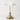 Luminária de Mesa Retrô Minimalista Metal Vidro Oxford