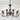 Luminária Pendente Retrô Vintage Metal Cerâmica Azzurra