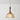 Luminária Pendente Minimalista Vintage Metal Vidro Madeira Sienna