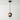 Luminária Pendente Moderno Minimalista Metal Vidro Globo Avondale