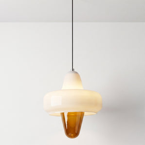 Luminária Pendente Retrô Vintage Moderno Minimalista Vidro Mirzapur