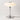 Luminária de Mesa Abajur Moderna Minimalista Metal Vidro Bouge