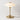 Luminária de Mesa Abajur Moderna Minimalista Metal Vidro Bouge